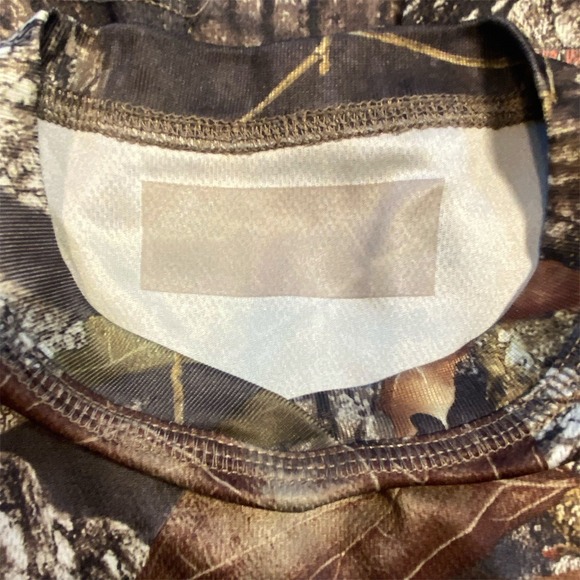 Russell Outdoors Men's Long Sleeve T-Shirt Small Mossy Oak Camo Hunter - Picture 8 of 8